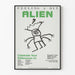 Poster "Feeling a Bit Alien" per celebrare le differenze personali
