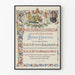 Poster commemorativo della nascita della Principessa Beatrix 1938