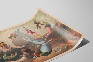female-acrobats-on-trapezes-at-circus