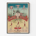 Poster vintage Fernando Bertoletto acrobati e clown