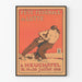 Poster vintage Festa federale di lotta a Neuchâtel 1908