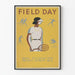 Poster vintage Field Day - Progetto ricreativo WPA Distretto n. 2