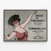 Poster vintage Fiesta des Toreadores Carnaval d'Espagne — quadro incorniciato alla parete