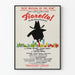 Poster Vintage Fiorello! - Commedia Musicale Cult
