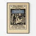 Poster vintage Fischers Bibliothek romans contemporains