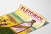 Poster vintage Flétobiol Vitamine A B C D olio di fegato di merluzzo