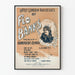 Poster vintage Flo Banks - Decorazione murale retrò successi di Londra