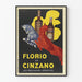 Poster vintage Florio e Cinzano - I migliori aperitivi