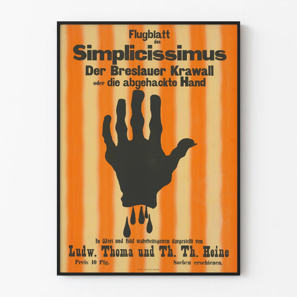 flugblatt-des-simplicissimus-der-breslauer-krawall-oder-die-abgehackte-hand