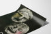 Poster vintage Masques teatrali Fluobyl