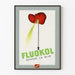 Poster vintage Fluokol Caccia La Bile