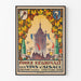 Poster vintage Foire des Vins d'Alsace Colmar 1948