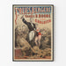 Poster Folies Bergère Colonnello D. Boone e Miss Carlotta