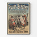 Poster vintage Folies Bergère Divertimento Indiana