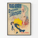 Poster vintage Folies Bergère Emilienne d'Alençon Tutte le sere