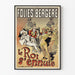 Poster decorativo Folies Bergère Il re si annoia