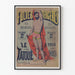 Poster vintage Folies Bergère Le Tatoué