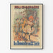 Poster vintage Folies Bergère Le ragazze del XX secolo