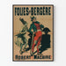 Poster vintage Folies Bergère Robert Macaire decorazione murale