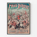 Poster retrò Folies Bergère Buona Avventura decorazione murale