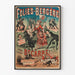 Poster vintage Folies Bergère Ballet Pantomima Becarre