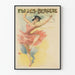 Poster Folies Bergère ballerina in tutù rosa