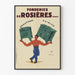 Poster vintage Fonderies de Rosières Riscaldamento e Cucina