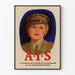 Poster di reclutamento militare A.T.S vintage
