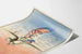 Poster vintage Forward America con bandiera americana e aquila