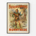 Poster vintage Frederick Warde Robin Hood Runnymede