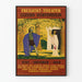 Poster vintage Teatro all'aperto Lucerna Hertenstein 1909