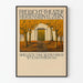 Poster vintage del teatro all'aperto Hertenstein Lucerna
