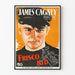 Poster cinematografico vintage Frisco Kid con James Cagney