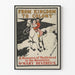 Poster vintage Da Regno a Colonia - Romanzo storico di Mary Devereux
