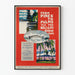 Poster vintage 'Da pini a palme' Itinerario sul ponte Hell Gate