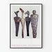 Poster decorativo Frontiers in Fiber: Gli americani 1988