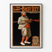 Poster vintage divertente Geo Sidney come Busy Izzy - Decorazione murale retrò