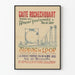 Poster vintage Gaité Rochechouart Sloping The Loop