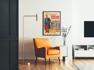 Poster vintage Tambour-Major gigante dell'Armée Française
