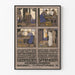 Poster vintage Gebrüder Springer - Atelier di produzione di mobili a Basilea