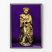 Poster decorativo statua di Génésérine