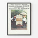 Poster vintage Gérard et Monique Boqué Collezionisti a Rouen