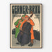 Poster vintage Gerner-Bräu Musica e Atmosfera Festosa
