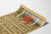 Poster vintage Giessener Anzeiger con leone alato