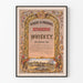 Poster vintage Gilbert & Parsons Hygienic Whiskey Medical