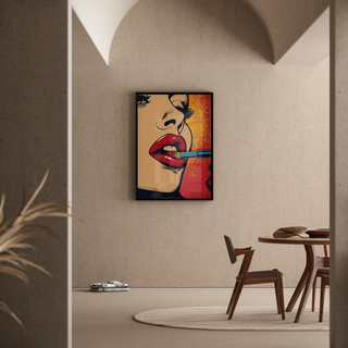 Manifesto Pop Art - Rossetto