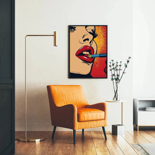Manifesto Pop Art - Rossetto