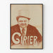 Poster vintage Girier con cilindro