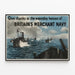 Poster Mercantile Britannico - Eroe Quotidiano — quadro incorniciato alla parete