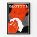 Poster vintage Glottyl - Illustrazione pubblicitaria retrò